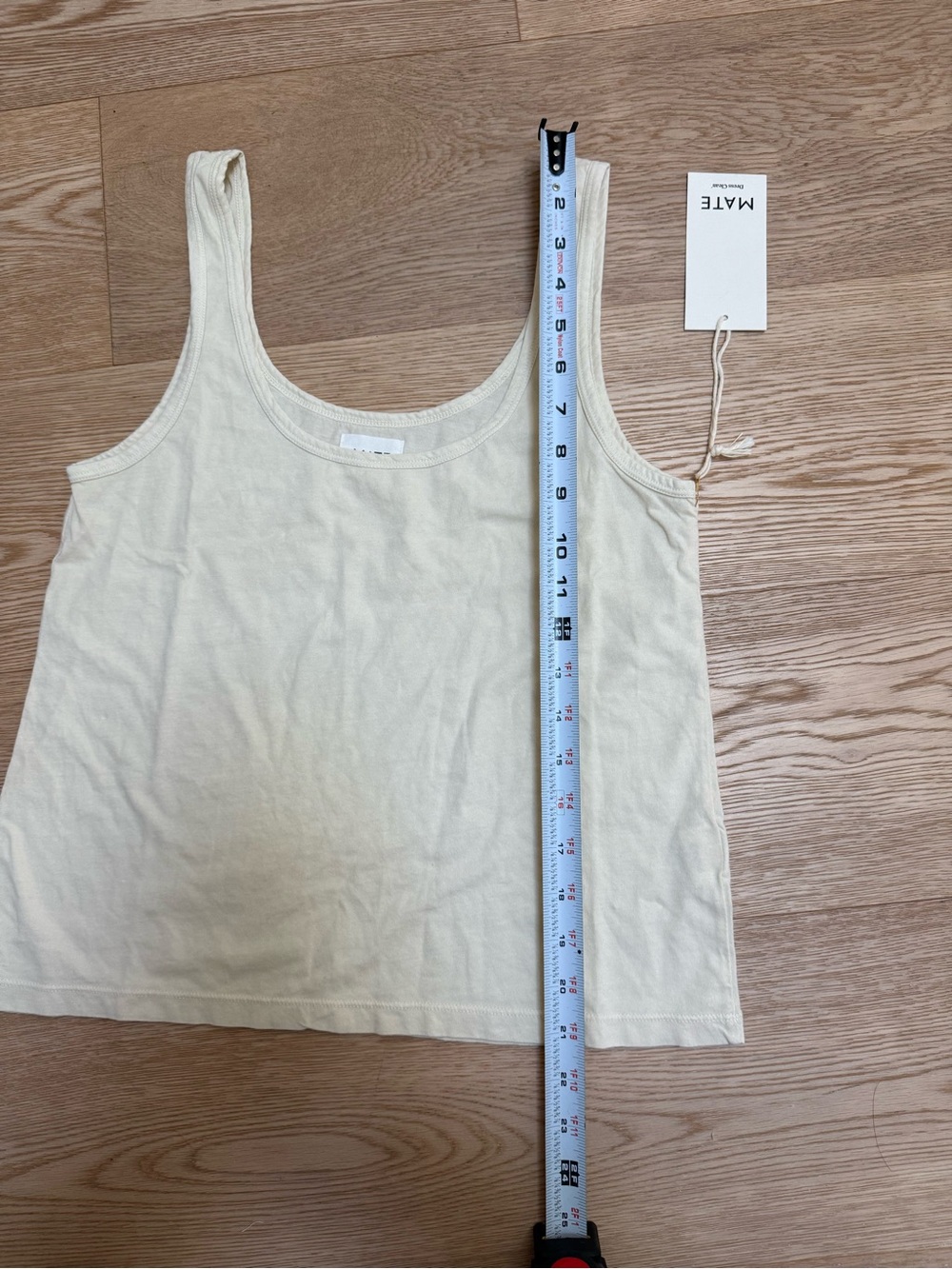 Mate the Label NWT Organic Cotton Layering Tank - Small - Picture 7 of 7